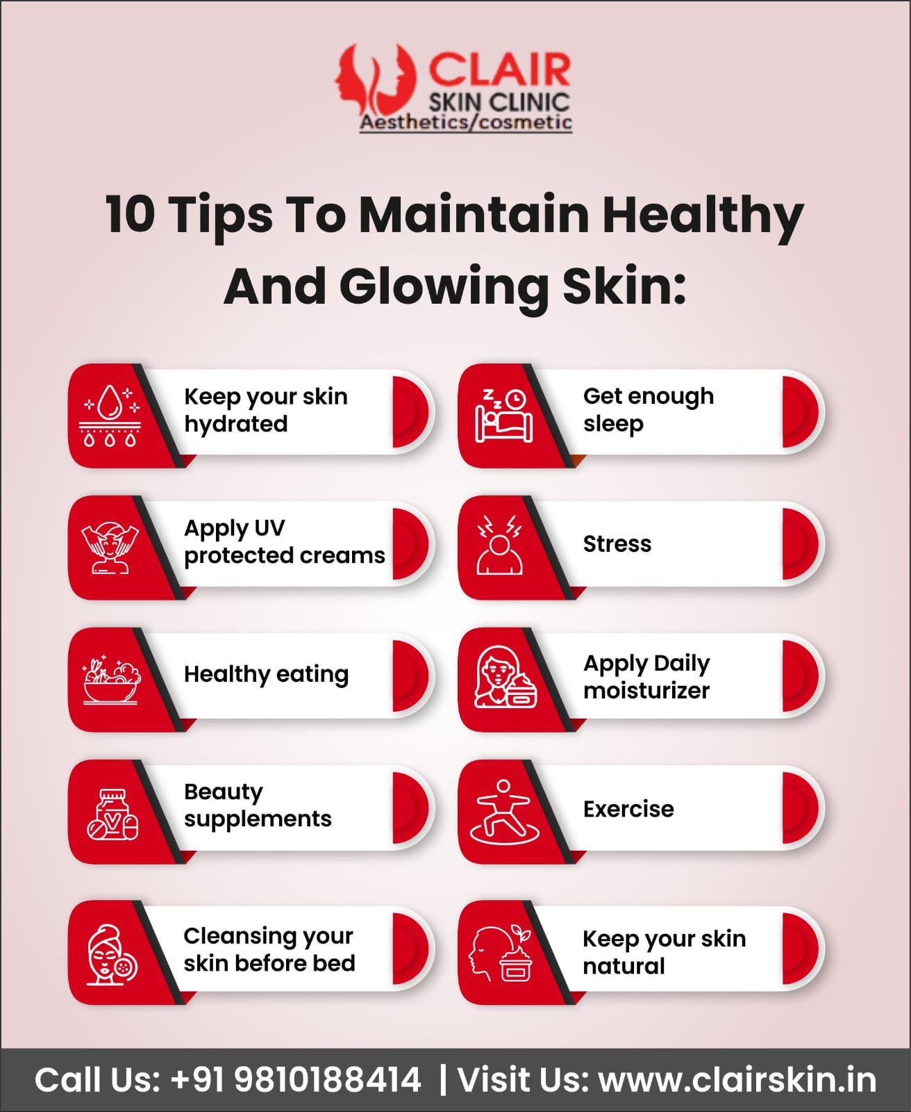 Årvågenhed trådløs kom videre Top 10 Secret Tips To Maintain Healthy & Glowing Skin